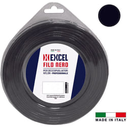 Excel - Filo per decespugliatore in nylon tondo - ø mm.2,4 in matassa da mt.87