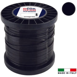 Excel - Filo per decespugliatore in nylon tondo pro nero - ø mm.2,4 in matassa da mt.349