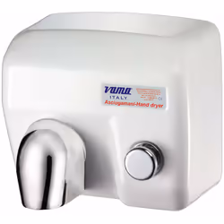 Asciugamani Elettrico Asciugamani Elettrico Antivandalo con Pulsante 2400W Vama Ariel BP Asciugamani antivandalo , potenza 24 ...