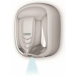 Vama - Asciugamani Elettrico con Fotocellula 1100W Stream Dry uv lf Acciaio Inox Lucido