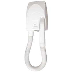 Asciugacapelli Phon da Parete con Tubo 900W Vama Atelier Shaver Bianco