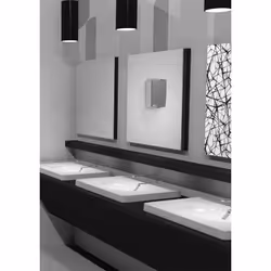 Asciugamani Elettrico 1000W Vama Dry Max UV ABS Satinato