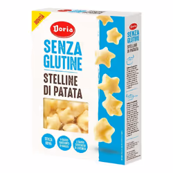 Doria Stelline di Patata sono un alimento senza glutine per le persone celiache e intolleranti al glutine

Prodotto senza glu ...