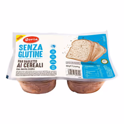 Doria Pan Bauletto ai Cereali Senza Glutine 2 Confezioni da 175g
