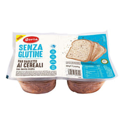 Doria Pan Bauletto ai Cereali Senza Glutine 2 Confezioni da 175g