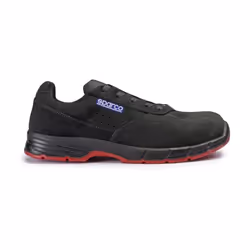 SPARCO SCARPE HINWIL S1P NERO Strato superiore di microfibra e pelle fine con resistenza a graffi e abrasione Puntale composi ...