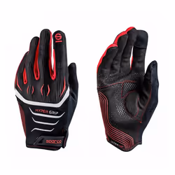 Sparco Hypergrip, Nero, Rosso