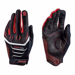 Sparco 002094NRRS10, Guanto da videogiochi, Nero, Rosso