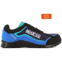 Sparco - 07522NRAZ Scarpa Antinfortunistica Nitro Petter esd S3 src Blu/Nero 40
