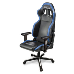 MT Distribution 00998NRAZ sedia per videogioco Sedia da gaming per PC Seduta imbottita Nero, Blu