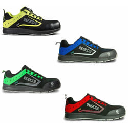 Sparco - Scarpe antinfortunistiche Cup S1P src - 41 - Nero/Rosso