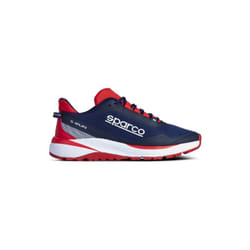 Sparco S-Run sneakers leggere N.42 in mesh traspirante Blu Marine/Rosso con stampa tridimensionale di rinforzo Blu marine + Rosso 42