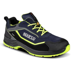Sparco - 07537BMGF Scarpa Antinfortunistica Indy Baltimora esd S3S sr Blu/Giallo 46