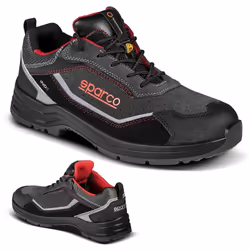 Scarpa antinfortunistica da lavoro Sparco Indy DETROIT S1P ESD è un prodotto all'avanguardia e realizzata con materiali di al ...