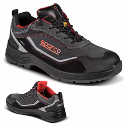 Scarpa antinfortunistica da lavoro Sparco Indy DETROIT S1P ESD è un prodotto all'avanguardia e realizzata con materiali di al ...