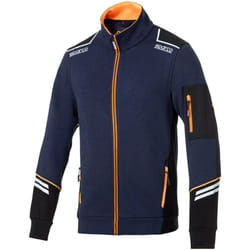 Sparco - 02429BMAF Felpa Lavoro Zip Completa Tecnologia Alabama Blu m