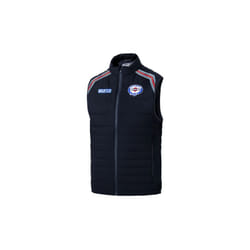 Gilet frame Martini Racing in tessuto tecnico con imbottitura Blu Marine in nylon tg.m livree e loghi ricamati Martini Racing Blu marine m