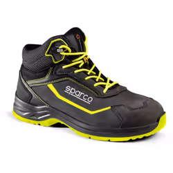 Description CALZATURE DI SICUREZZA CONFORMI ALLA NUOVA EN ISO 20345:2022, IN MORBIDO NUBUCK BOTTALATO, SUOLA IN POLIURETANO B ...