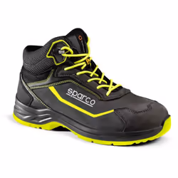 Description CALZATURE DI SICUREZZA CONFORMI ALLA NUOVA EN ISO 20345:2022, IN MORBIDO NUBUCK BOTTALATO, SUOLA IN POLIURETANO B ...