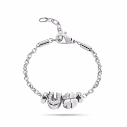 Morellato SCZ348, Braccialetto con ciondoli, Femmina, Acciaio inox