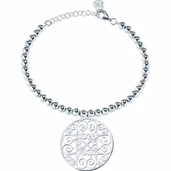 Morellato SALT05, Braccialetto con ciondoli, Femmina, Acciaio inox