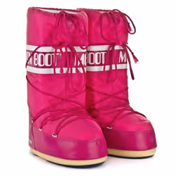 Moon Boot Nylon Stivali da neve Femmina Rosso - Vista aggiuntiva 2