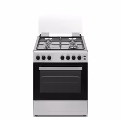 DAYA DSGC-6060XEG, Cucina, Nero, Acciaio inox, Manopola, Acciaio inox, Acciaio inox, Frontale
