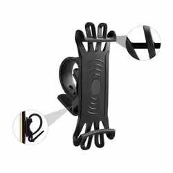 i-Bike CB-1025, Telefono cellulare/smartphone, Supporto passivo, Bicicletta, Nero