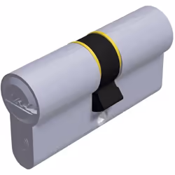 Securemme Cilindro Cromo Satinato K2 5 Chiavi Mm. 90 (40+50)