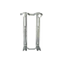 Fischer - staffa di fissaggio componibile per vasi e bidet sospesi Misura: Interasse 160-230 mm.