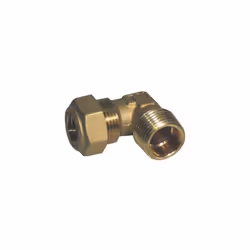 Raccordi a compressione con con tenuta o-ring per tubo rame. Serie 1350 Tiemme per Gas.