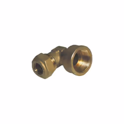 Raccordi a compressione con con tenuta o-ring per tubo rame. Serie 1350 Tiemme per Gas.