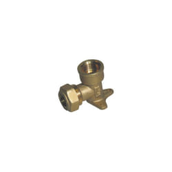 Gomito a 90° con flangia o-ring femmina Tiemme gas 1/2 x 12 tiemm