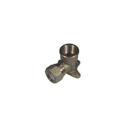 GOMITO CON FLANGIA PER RAME CON OGIVA TEFLON TIEMME 3/4 x 18R TIEMM