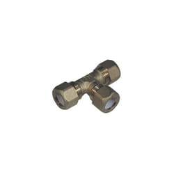 Tiemme - tee con tre dadi per rame con ogiva teflon 3/4 x 18R tiemm