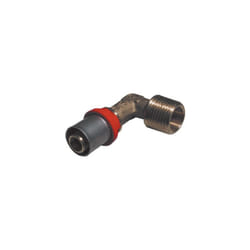 Raccordo press curvo maschio per multistrato 1/2 x 16