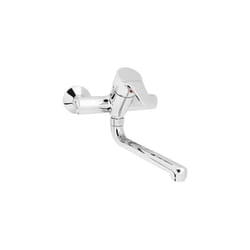 Miscelatore lavello a muro Cromato Zucchetti flat