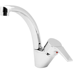 Miscelatore lavello maniglia laterale Cromato Zucchetti FLAT