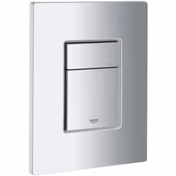 Placca di comando cromo Placca di comando SKATE COSMOPOLITAN per cassetta incasso Grohe - Cromo La placca Dual Flush e Start ...