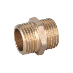 IBP - nipples diritto mm in ottone giallo 1' 1/2