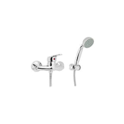 MONOCOMANDO ESTERNO DOCCIA SERIE INES (HydrAll) Cromo HYDRA