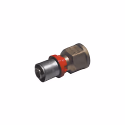 Raccordo Raccordo press diritto femmina per multistrato 1" x 26 Raccordo press diritto femmina per multistrato 1" x 26 raccor ...