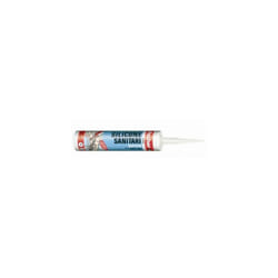 Fischer - silicone sanitario acetico resistente alla muffa Bianco ml 280 fisch