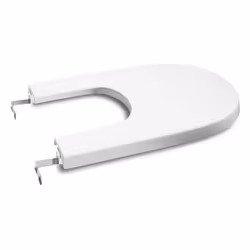 Copribidet ad appoggio serie New Meridian per art. 182-W300, realizzato in termoindurente laccato con finitura bianca e dotat ...