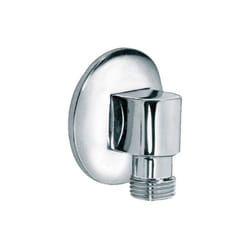 CURVA DA INCASSO IN OTTONE CON ROSONE 1/2"F x 1/2"M CROMO cromo BOSSINI