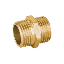 IBP - nipples diritto mm in ottone giallo pesante 2'