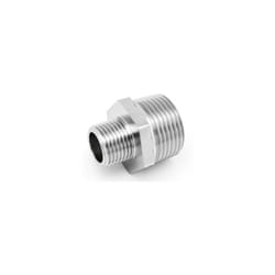 NIPPLES RIDOTTO MM IN OTTONE CROMO IBP 1/4 x 1/8 IBP
