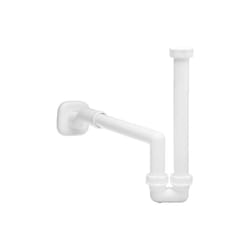 SIFONE ECCENTRICO PER BIDET Bianco LIRA
