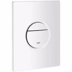 Placca di comando bianco Placca di comando NOVA COSMOPOLITAN per cassetta incasso Grohe - Bianco La placca Dual Flush e Start ...
