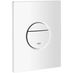 Placca di comando nova cosmopolitan per cassetta incasso Grohe Bianco